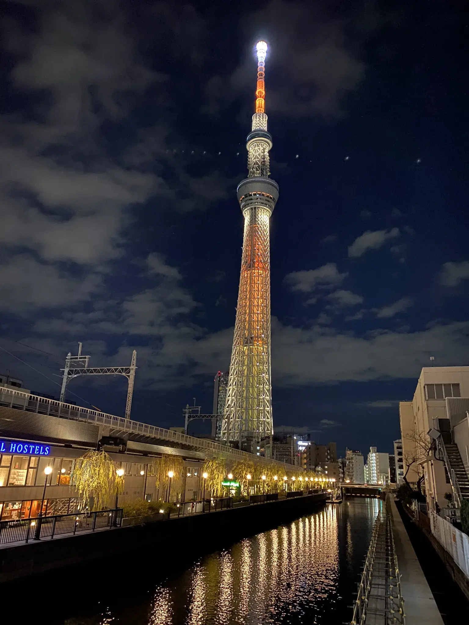 Chùa Sensō-ji về đêm